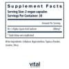 Vital Nutrients R-Lipoic Acid - 60 Capsules VNT31115 BeautifiedYou.com