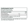 Thorne Creatine Pineapple Orange supplement facts panel close-up