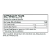 Thorne Creatine Strawberry supplement facts panel close-up