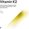Thorne Vitamin K2 title graphic with gold gradient