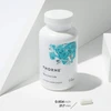 Thorne Niacinamide bottle with a capsule measuring 0.854 inches