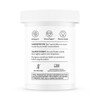 Suggested use and storage text on the probiotic bottle