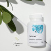 Pyridoxal 5'-Phosphate bottle with green leaves and a 0.709 inch capsule
