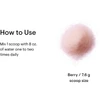 How to use directions with a scoop of berry powder