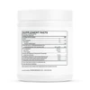 Back of tub with supplement facts