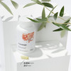 Thorne Quercetin Complex bottle on a white plinth with capsule size