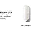 How to use text beside a single capsule