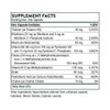 Thorne B-Complex #6 supplement facts panel