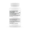 Back of Thorne PharmaGABA-250 bottle with supplement facts label