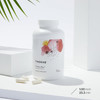 L-Arginine Plus bottle with capsules measuring 1.00 inch