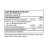 Supplement facts for Methyl-Guard
