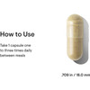 Sacro-B capsule, 0.709 inches, take 1 capsule one to three times daily graphic