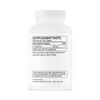 L-Glutamine supplement facts, 500 mg per capsule