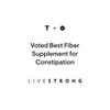 Livestrong best fiber supplement award graphic