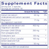 A.C. Formula II supplement facts with caprylic acid, bromelain and berberine