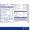 PureResponse Multivitamin supplement facts panel