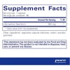 L-Glutamine supplement facts panel, 500 mg