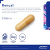 Renual capsule, 0.866 inch, gluten-free, non-GMO, vegetarian icons