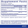 Caprylic Acid supplement facts, 800 mg per 2 capsules, 120 servings