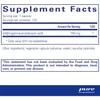 GABA 120 capsule supplement facts panel
