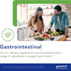 Couple cooking in a kitchen, Pure Encapsulations gastrointestinal graphic
