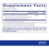 Green Tea Extract supplement facts, 60 servings per container
