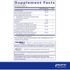 Pure Encapsulations Memory Pro supplement facts panel, 90 capsule size