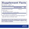 Rhodiola Rosea supplement facts, 100 mg extract, 180 servings
