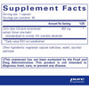 Cat's Claw 90 capsule supplement facts panel