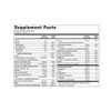 GI Sustain supplement facts panel