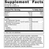 Ultra Potent-C supplement facts, 500 mg vitamin C with citrus bioflavonoids per tablet