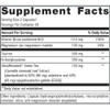 Trancor supplement facts panel