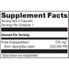 SpectraZyme Gluten Digest supplement facts with prolyl endopeptidase