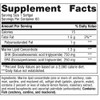 OmegaGenics Neuro 1000 supplement facts panel