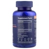 Beef Organs bottle back with supplement facts