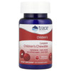 Trace Minerals Complete Children's Chewable multivitamin Wild Cherry 60 chewable wafers bottle