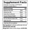 Liquid Ionic Potassium supplement facts, 99 mg potassium, magnesium and 375 mg ionic trace minerals per 1.75 mL