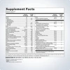 Full supplement facts and ingredient list for UltraClear RENEW