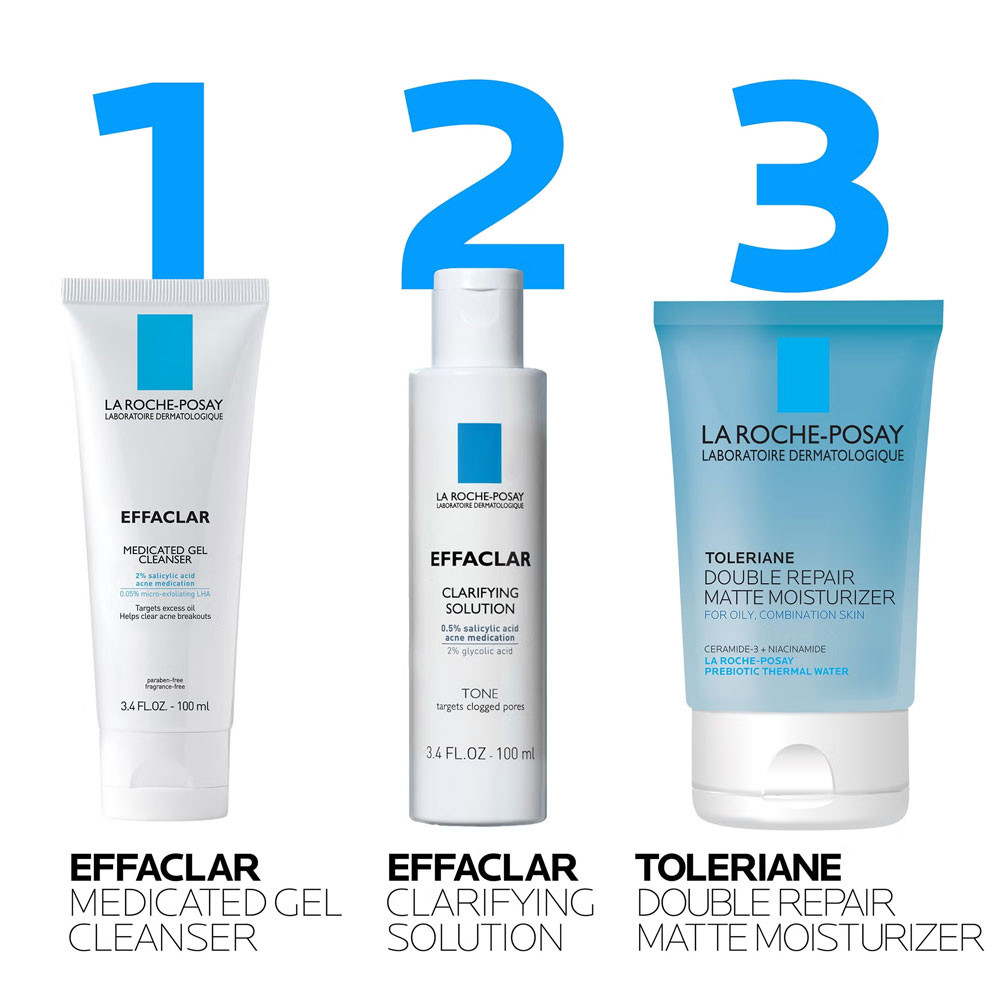 La Roche Posay Effaclar Acne Daily Essentials Kit