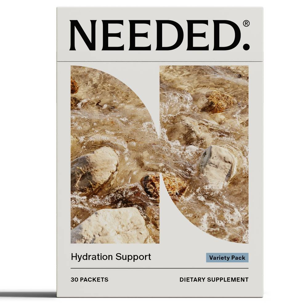 Needed Hydration Support - Variety Pack - 30 Packets