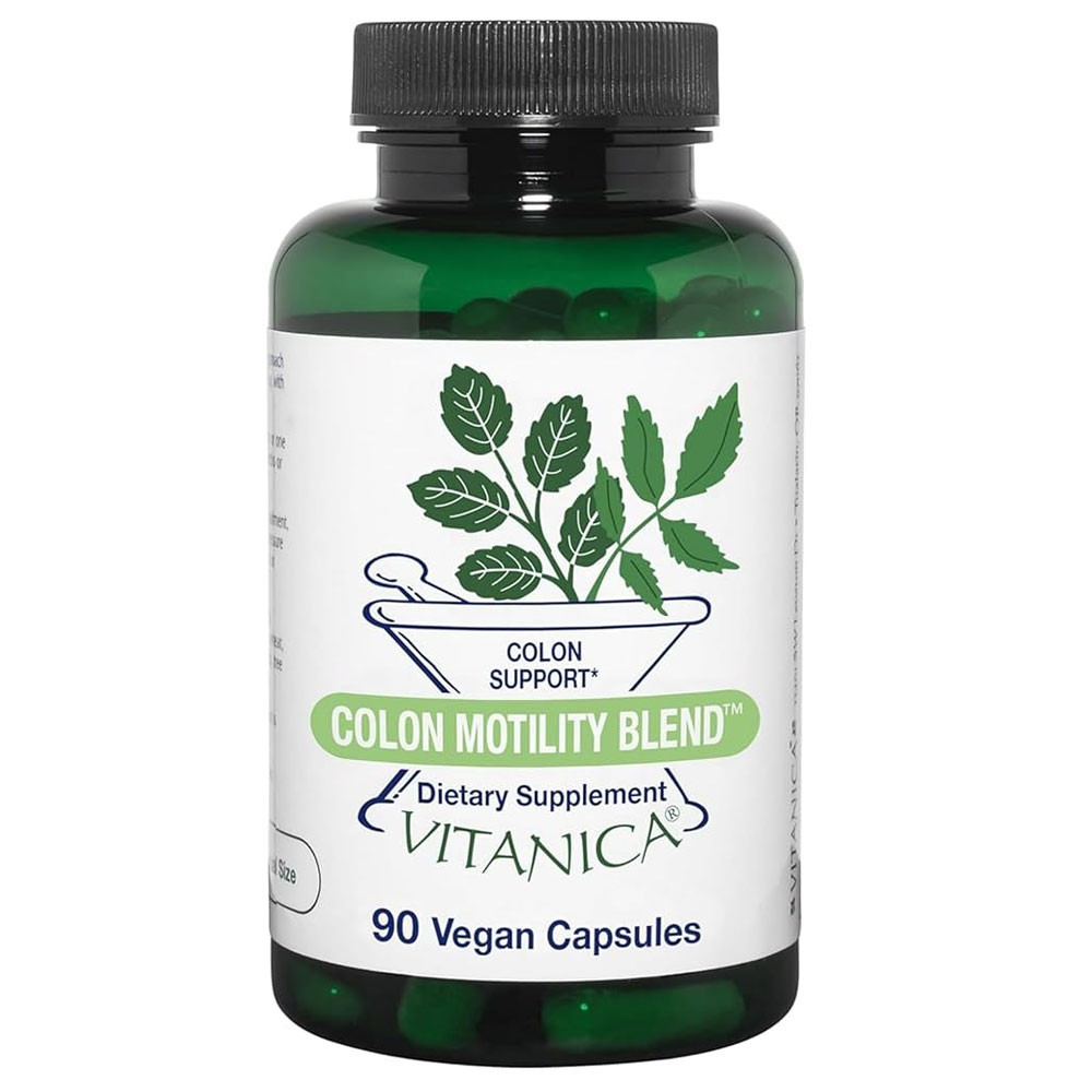 Vitanica Colon Motility Blend 90 vegan capsule bottle