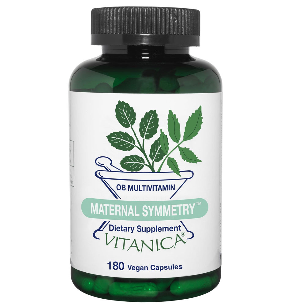 Vitanica Maternal Symmetry 180 vegan capsules bottle