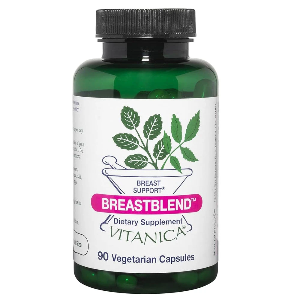 Vitanica Breastblend 90 vegetarian capsule bottle