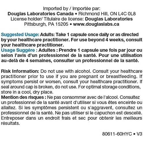 Douglas Labs GABA 500mg - 60 Capsules
