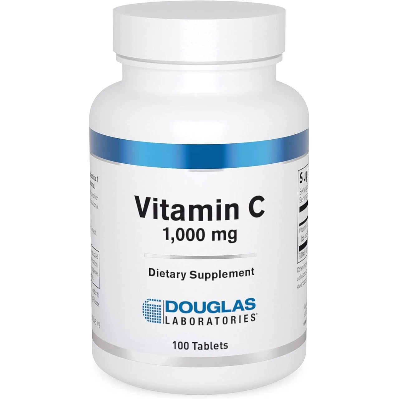 Douglas Laboratories Vitamin C 1,000 mg 100 tablets bottle