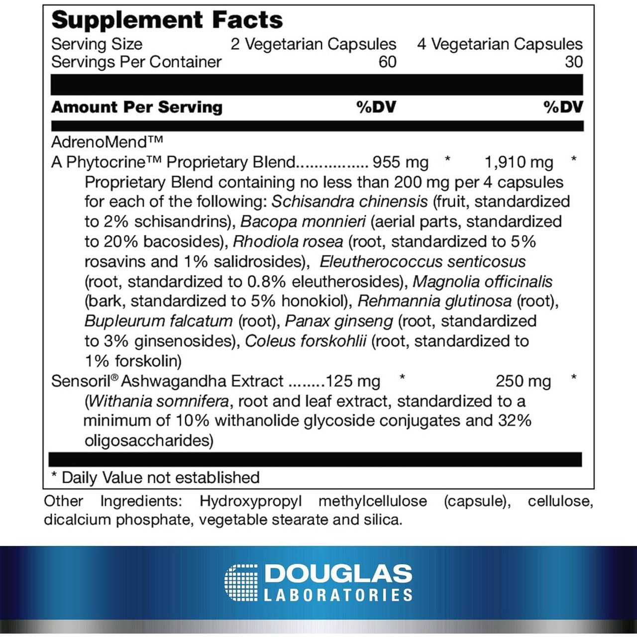Douglas Labs AdrenoMend - 120 Capsules