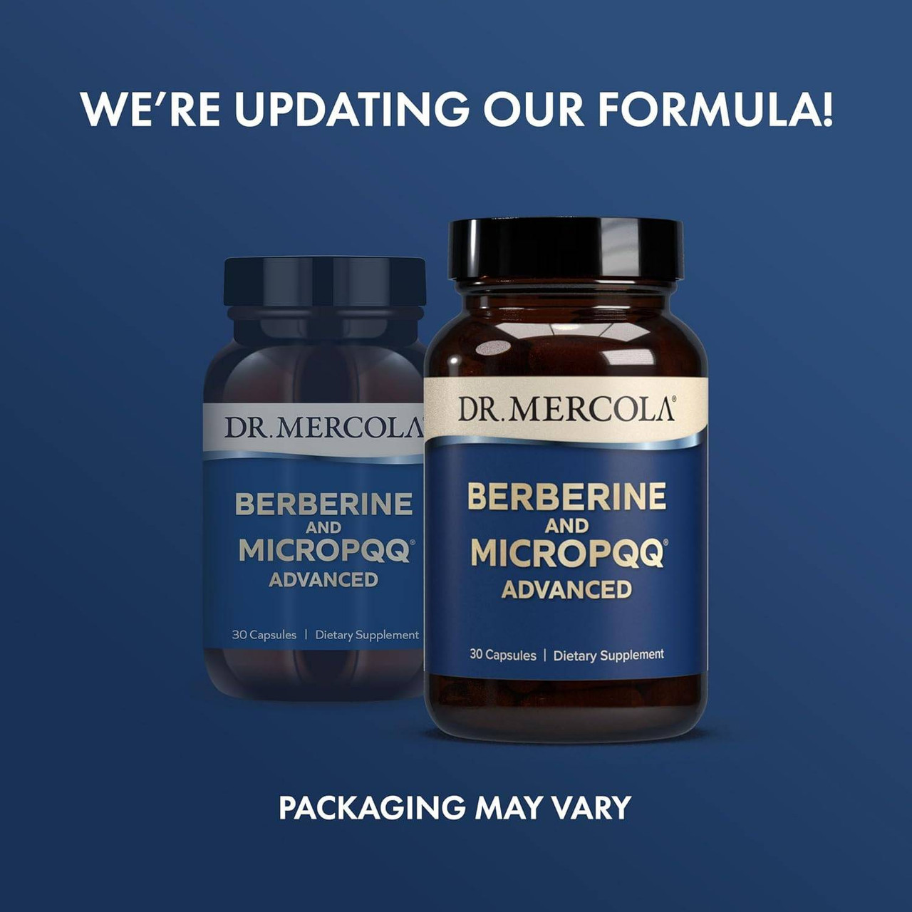 Dr. Mercola Berberine with MicroPQQ - 30 Capsules