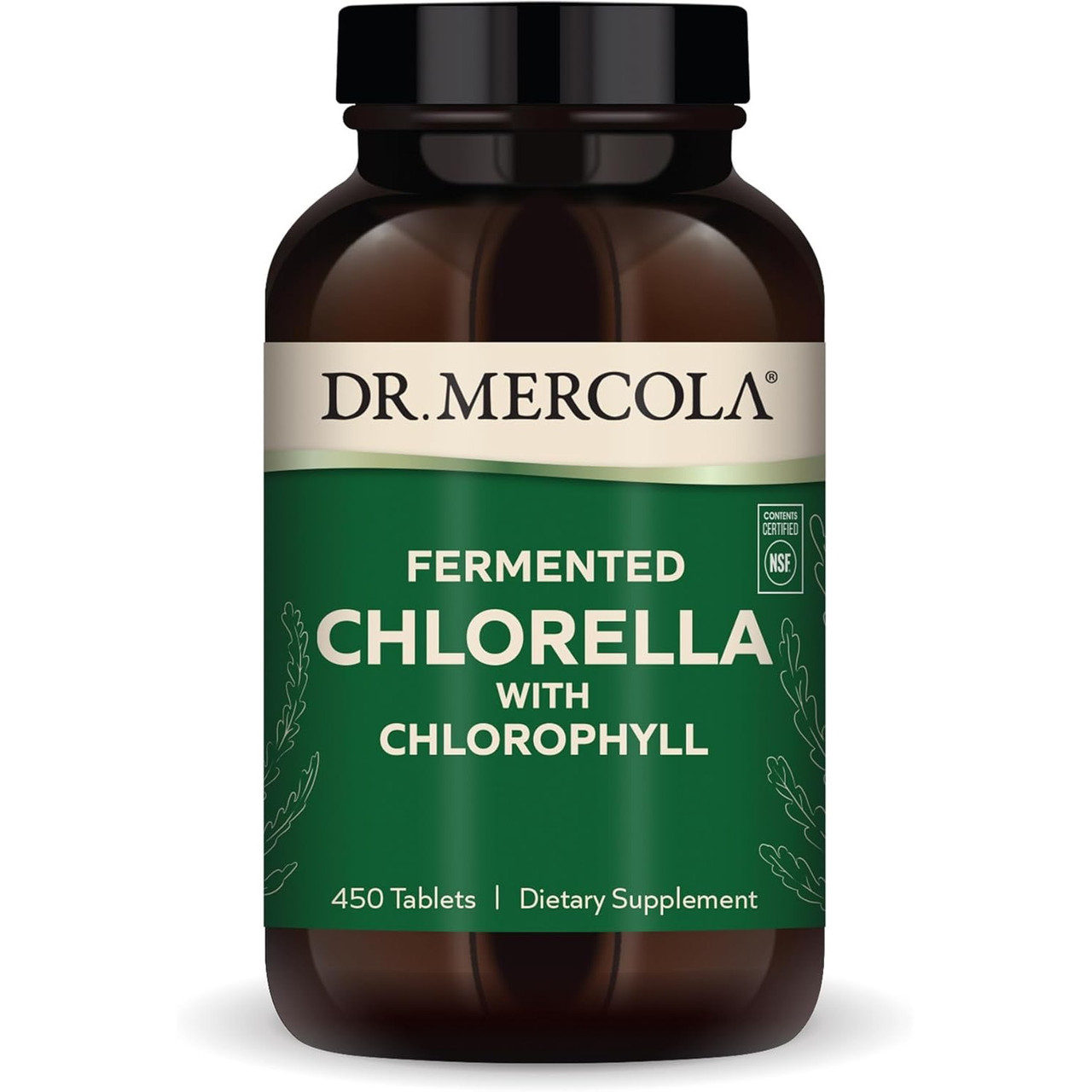 Dr. Mercola Fermented Chlorella - 450 Tablets DRMC15851 18.99