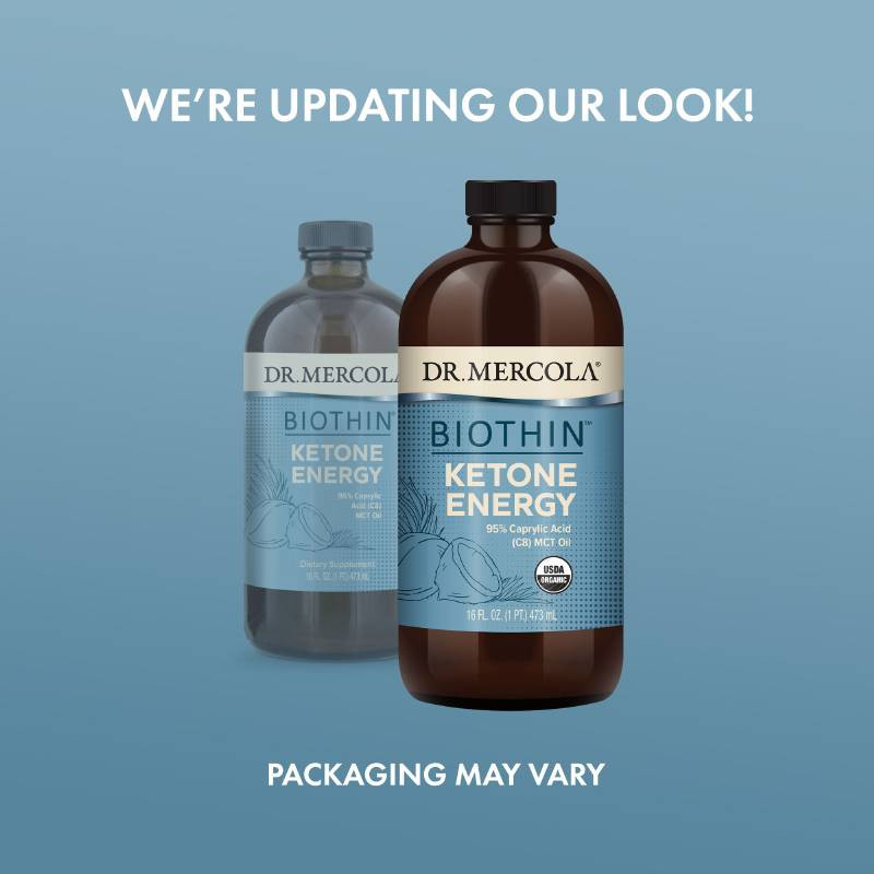 Dr. Mercola Biothin Ketone Energy MCT Oil - 473 Milliliters