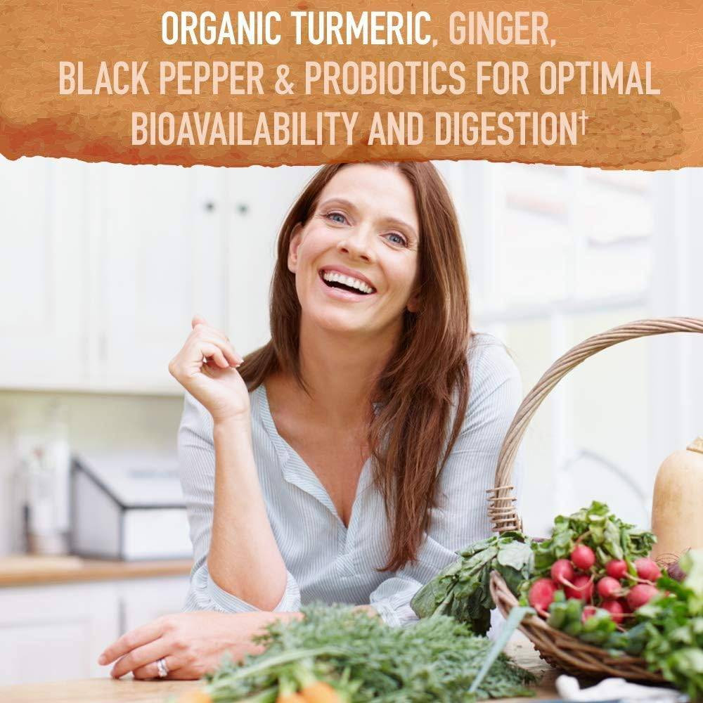 Garden of Life mykind Organics Turmeric Pain Relief - 30 Tablets